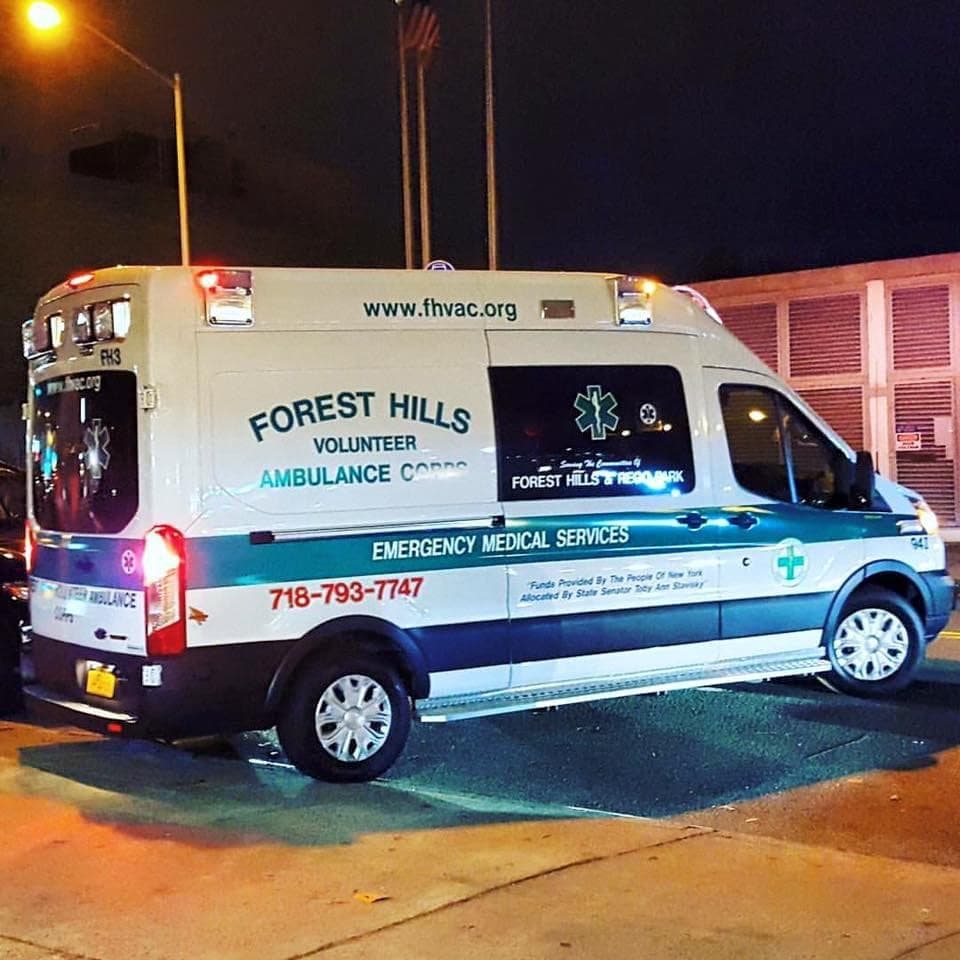 Forest Hills Volunteer Ambulance Corps ambulance